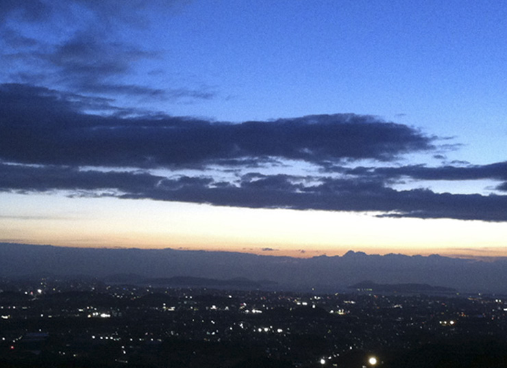 河野粕屋病院夜景